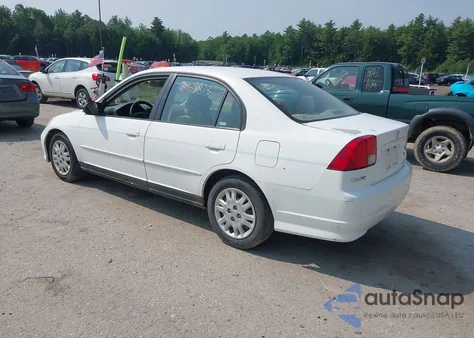 2005 Honda Civic Lx from USA, damaged, VIN 2HGES16555H580472